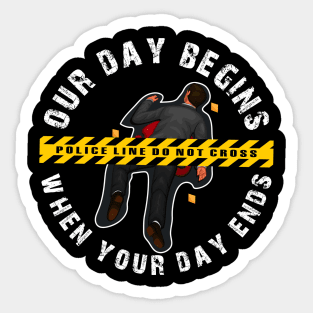 Forensic Scientist Forensics Sticker